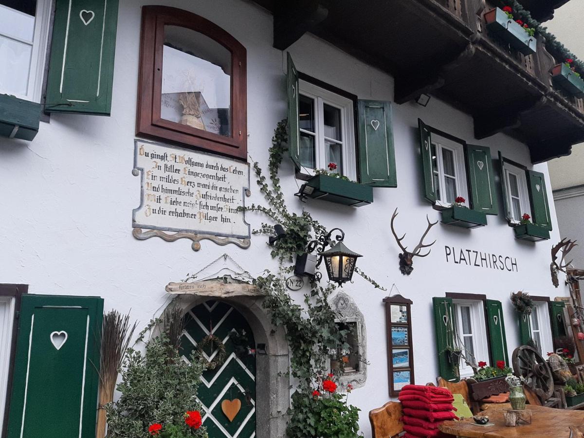 Platzhirsch Zur Alten Wagnerei Gastehaus Bed and Breakfast Saint Wolfgang Buitenkant foto